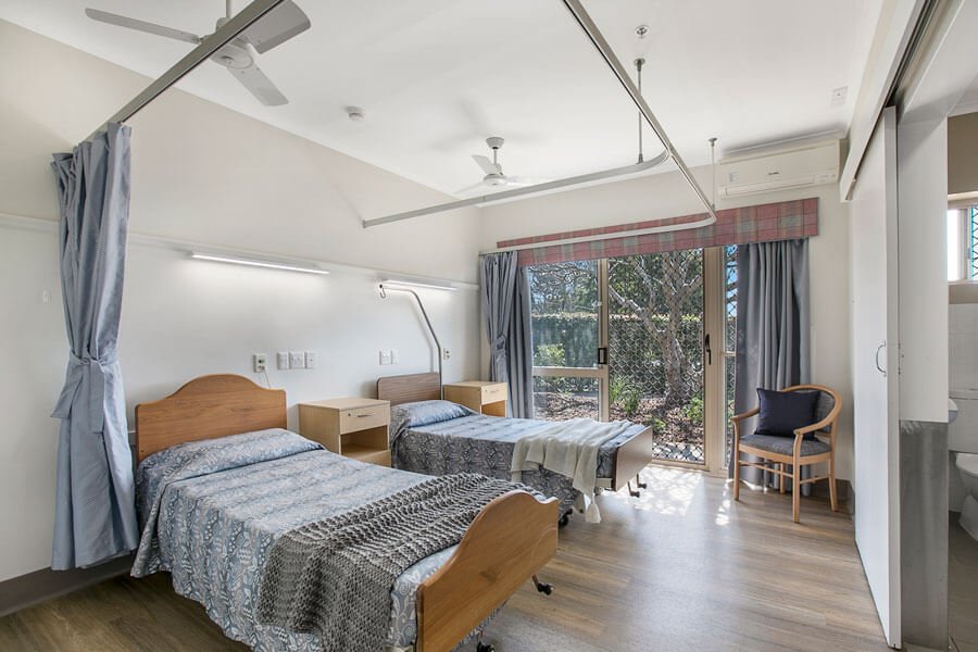 Mt Gravatt Aged Care Residence bedroom