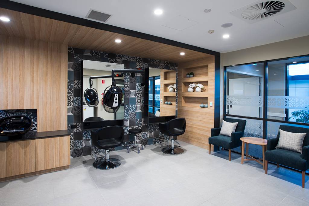 Sunnybank Hills Aged Care Residence hairdressing salon