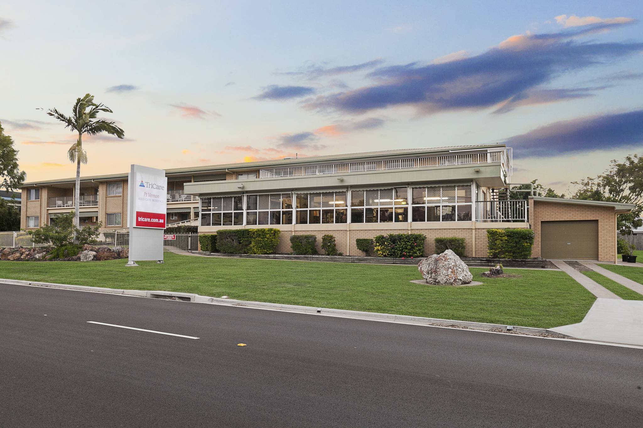 TriCare Point Vernon Aged Care Residence frontage