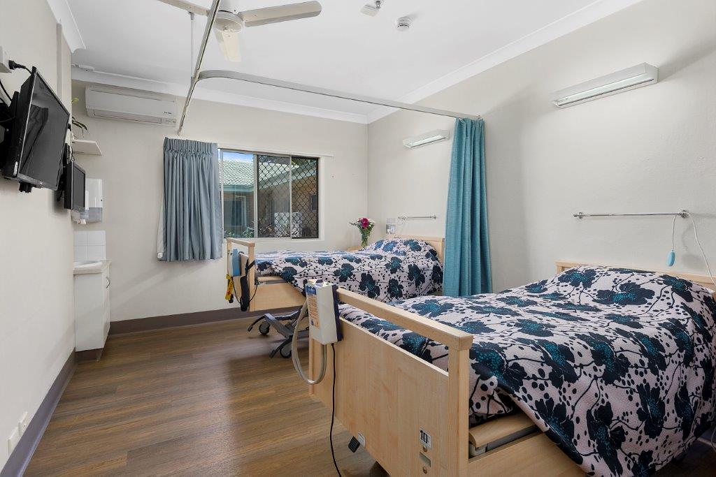 TriCare Toowoomba Aged Care Nursing Home double bedroom