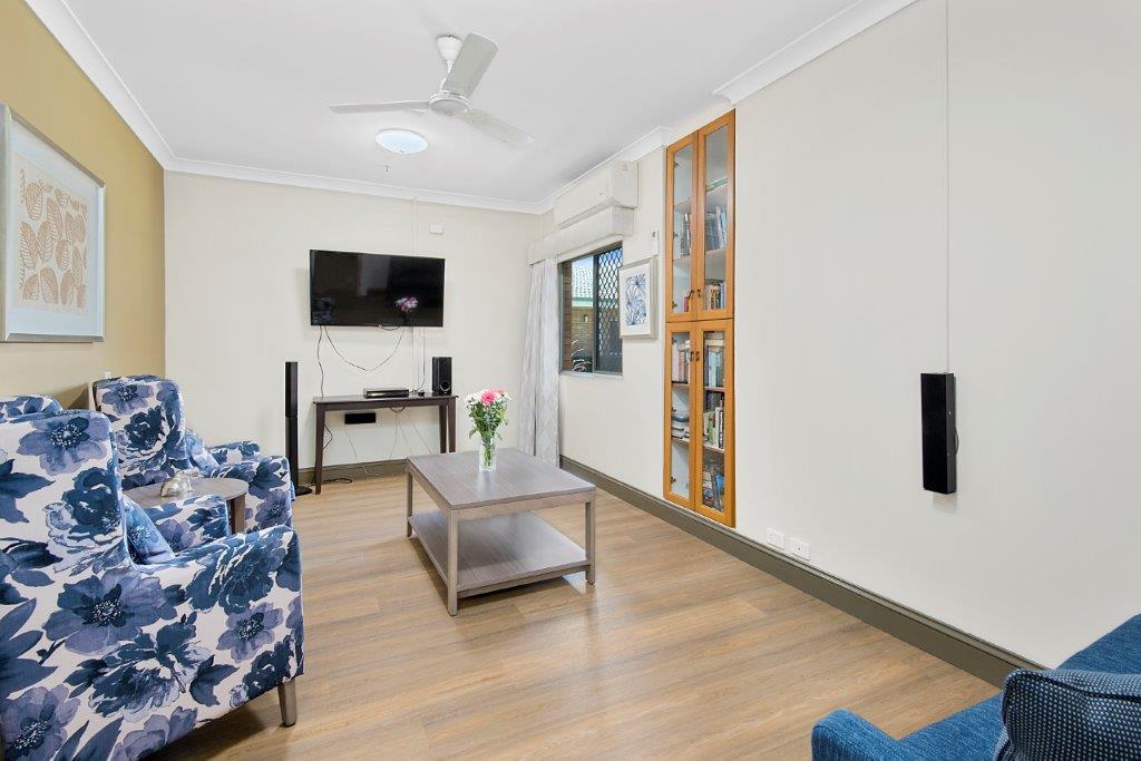 TriCare Toowoomba Aged Care Nursing Home tv room