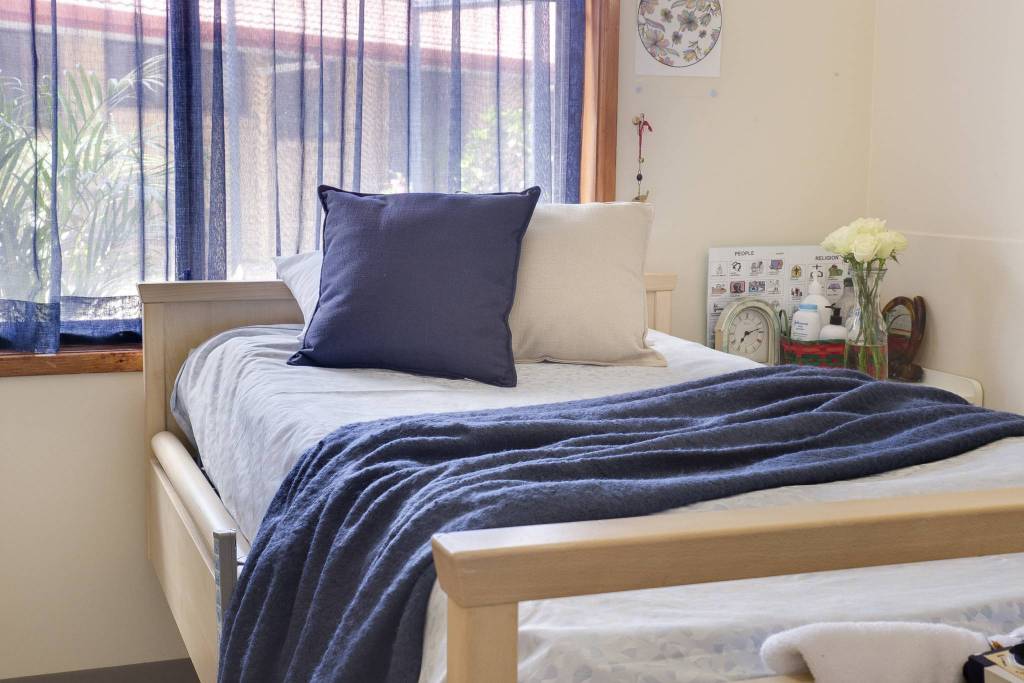 Pimpama Aged Care Nursing Home bedroom