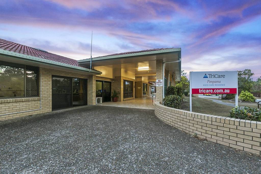 Pimpama Aged Care Nursing Home entrance