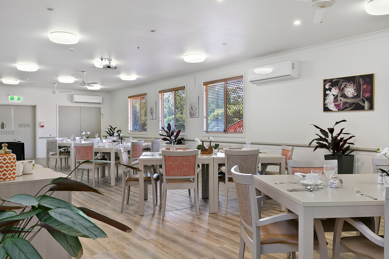 Upper Mt Gravatt Aged care dinning room