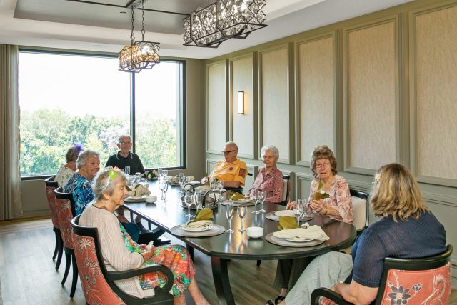 TriCare Aged Care Upper Mt Gravatt dining group