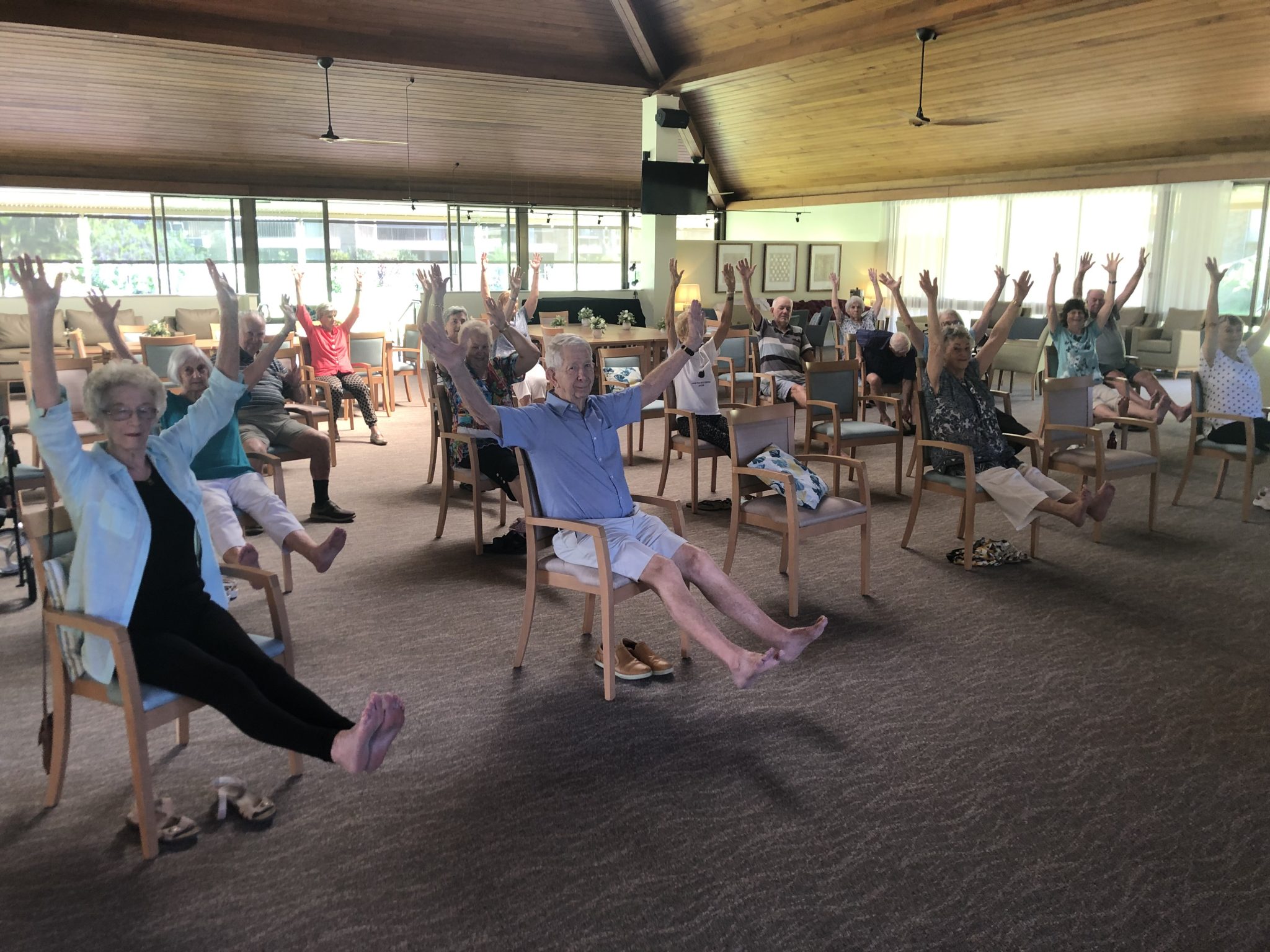 TriCare Aged Care Yoga for everyone