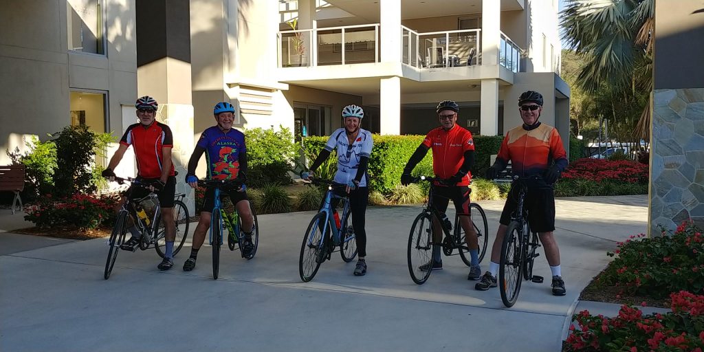 TriCare Retirement Village Hastings Point cycling