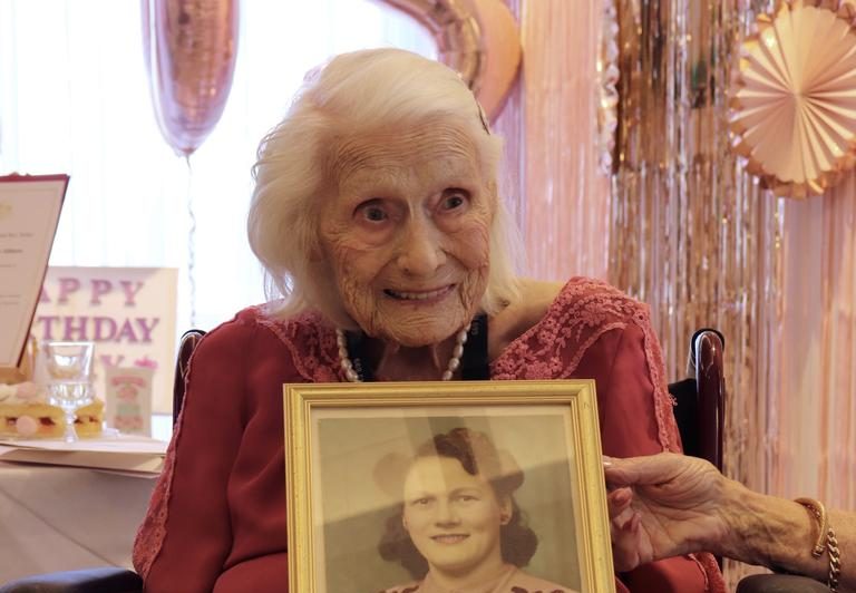 Mary Atkinson Turns 105