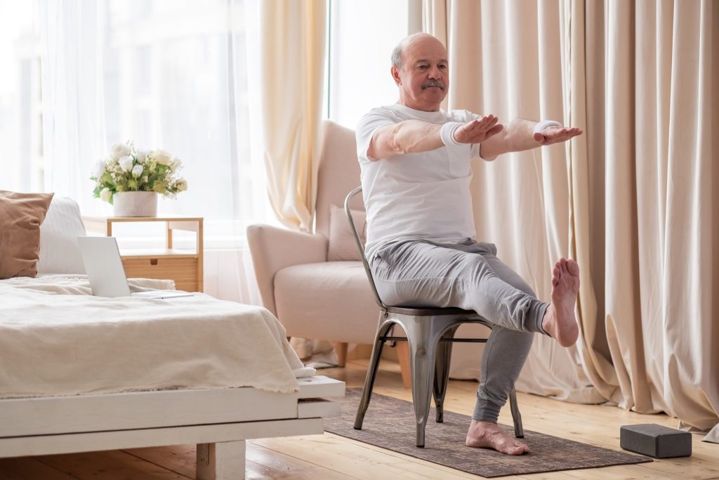 Chair yoga / seated yoga